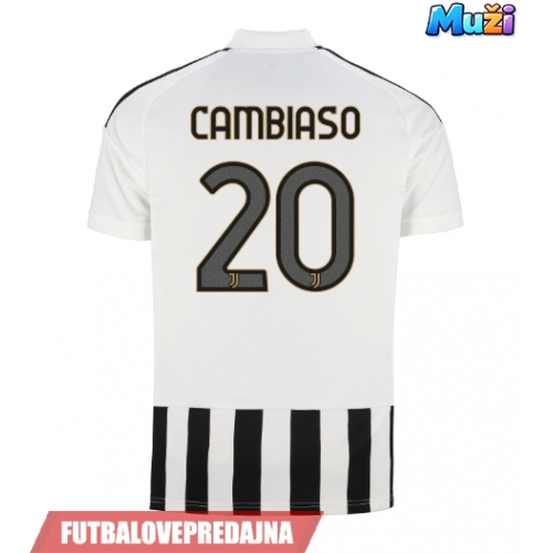 Lacne Muži Futbalové dres Juventus Andrea Cambiaso #20 2026-27 Krátky Rukáv - Domáci